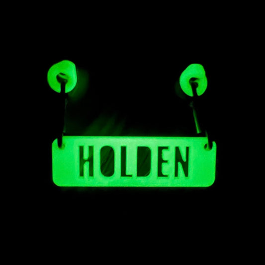 Custom Glow in the Dark Name Plate