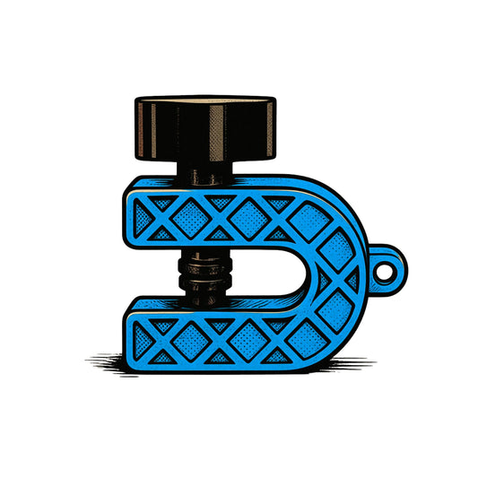 The Connexus Blanket Clamp - Blue